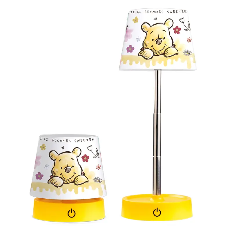 Lampada Led Winnie The Pooh Giallo Cm 11