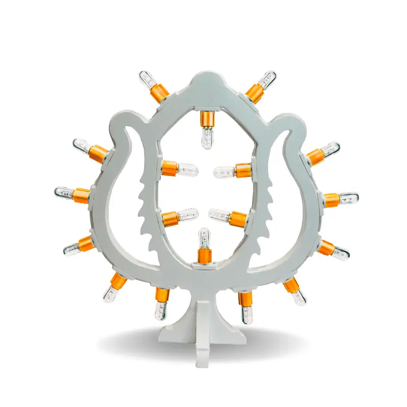 Lampada pumo Bianco-Oro