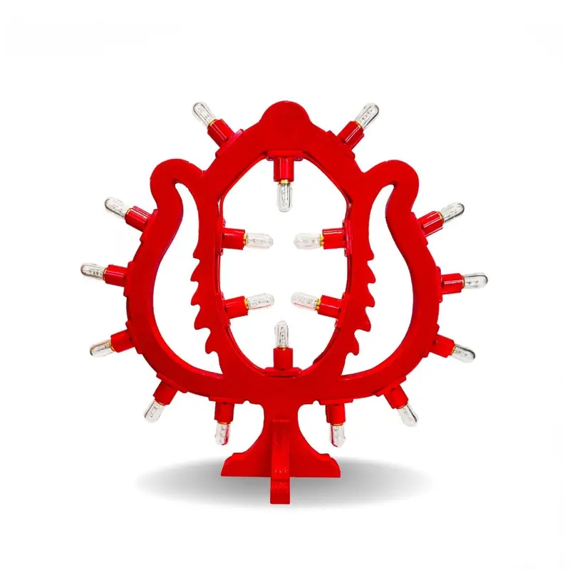Lampada pumo Rosso Carminio