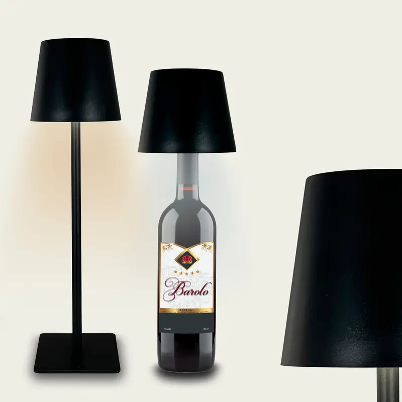 LAMPADA SCOMPONIBILE NERO