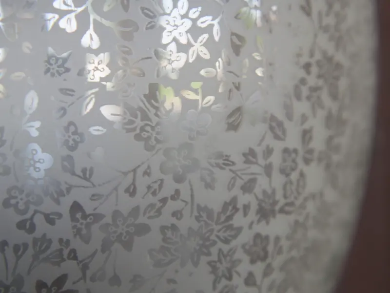 Lampada Vetro Decorata    cod.LVD2