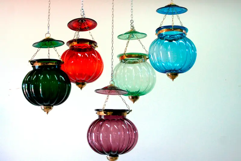 Lampada Vetro Mix Color