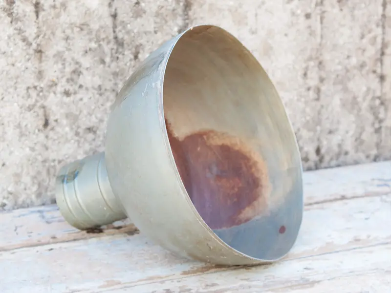 Lampada vintage in metallo dipinta   cod.LAMP12