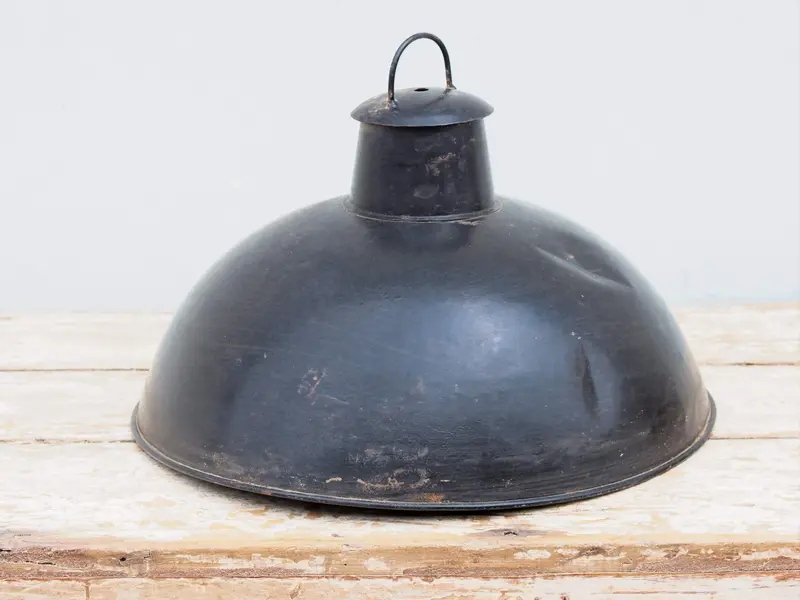 Lampada vintage in metallo dipinta   cod.LAMP5