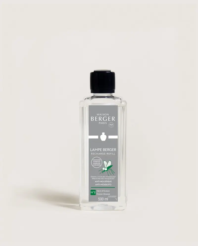 LAMPE BERGER - RICARICA PER LAMPADA CATALITICA ANTI ZANZARA VENT D'OCEAN 500 ML
