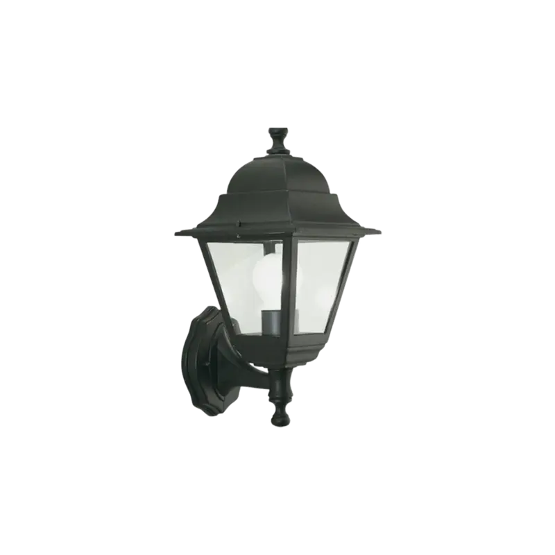 Lanterna da Parete Sovil mini Quadrata Nera