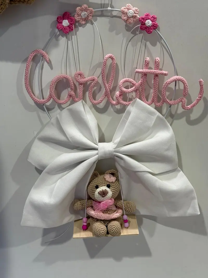 Le dolcezze del cuore - Fiocco Nascita Carlotta