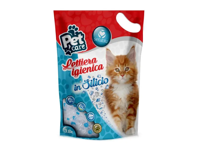 LETTIERA GATTI IN SILICIO 3,8LT