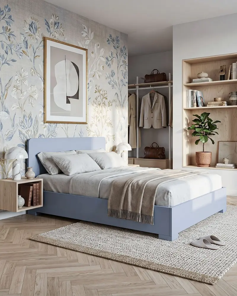 Letto Easy contenitore - Matrimoniale - 10 colori - Design moderno