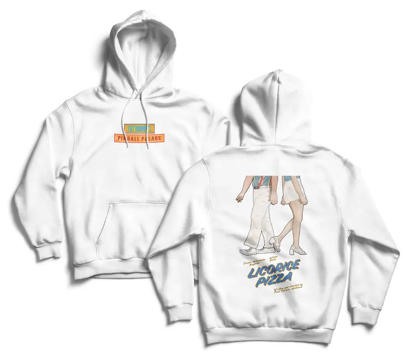LICORICE PIZZA SCRIPT HOODIE