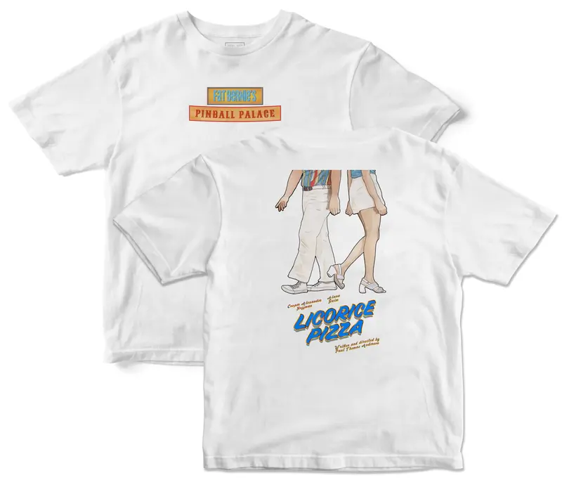LICORICE PIZZA SCRIPT T-SHIRT