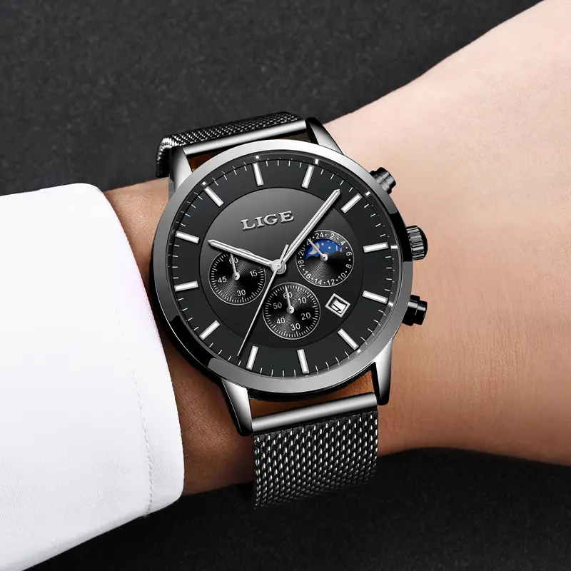 LIGETOP - orologio da uomo con cronografo - IN ESCLUSIVA