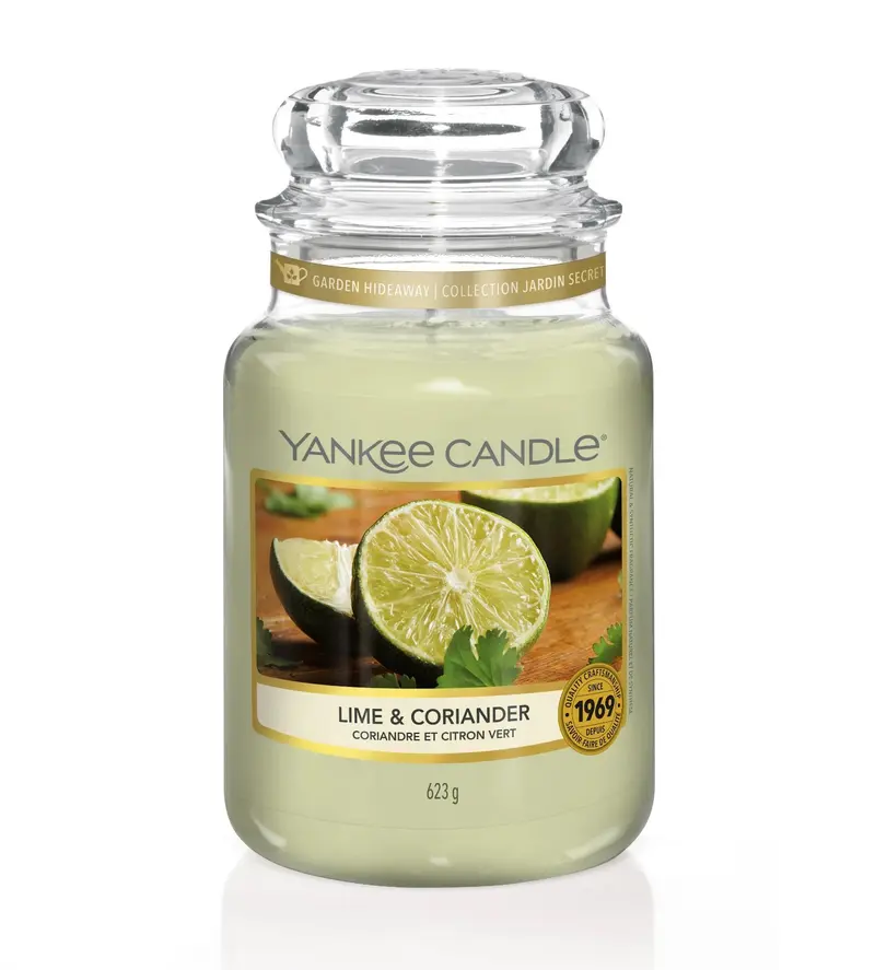 LIME & CORIANDER -Yankee Candle- Giara Grande
