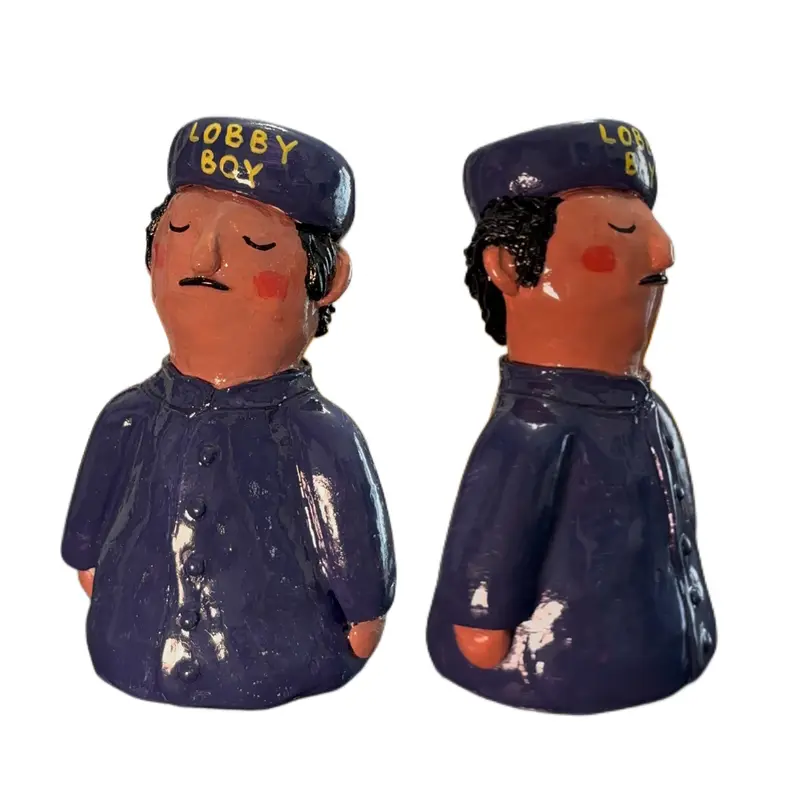LOBBY BOY/GRAND BUDAPEST HOTEL - MOLTI PERSONAGGI X SDV