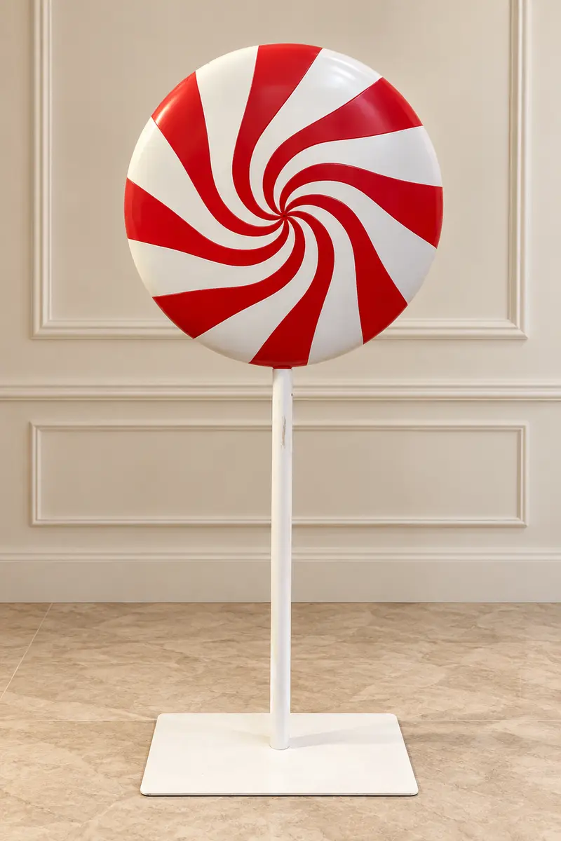 Lollipop scultura decorativa Natale 2020 ca