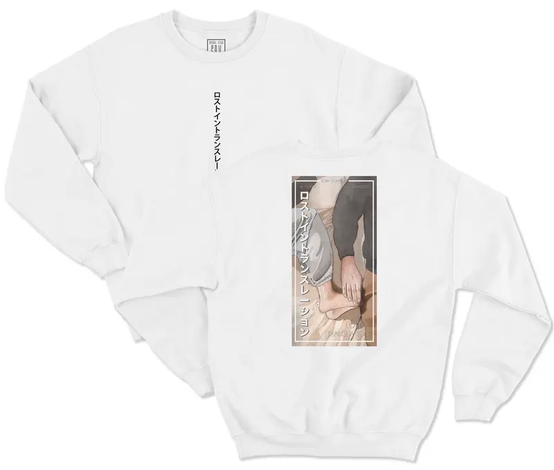 LOST IN TRANSLATION SCRIPT CREWNECK