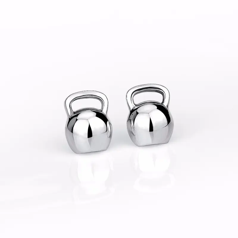 "LoveKettle" - orecchini in argento kettlebell - IN ESCLUSIVA