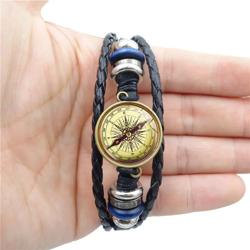"LoveTravel" - bracciale da viaggio con rosa dei venti - EDIZIONE LIMITATA