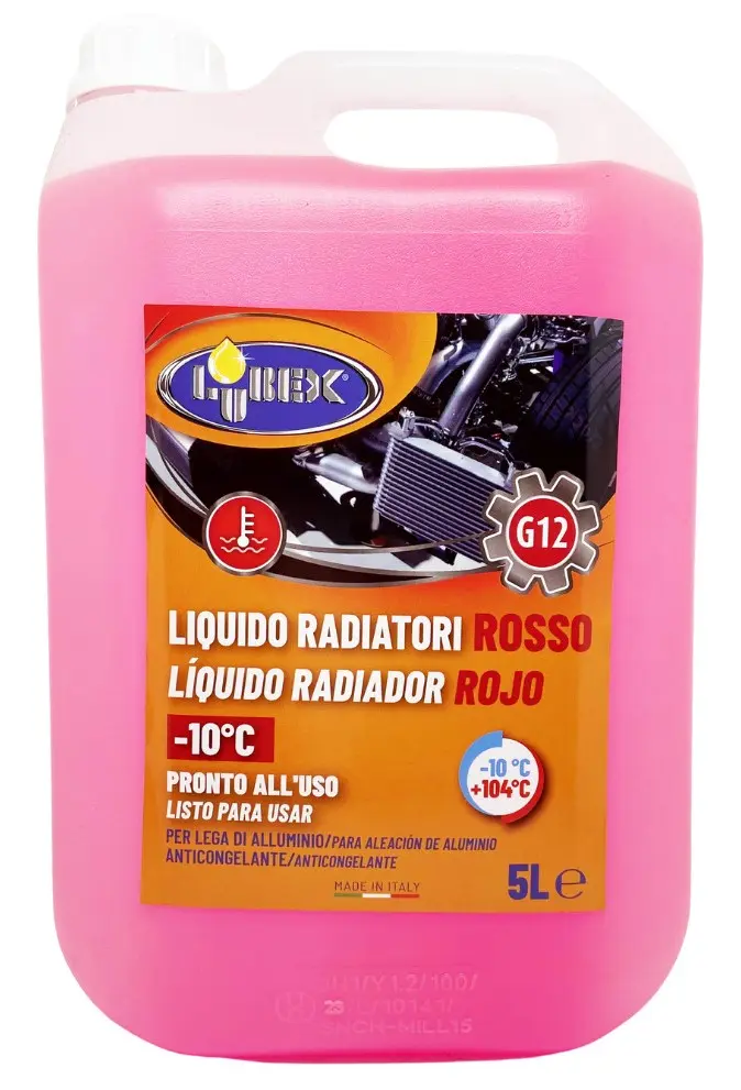 LUBEX LIQ.RAD.ROSSO -10 LT.5 T