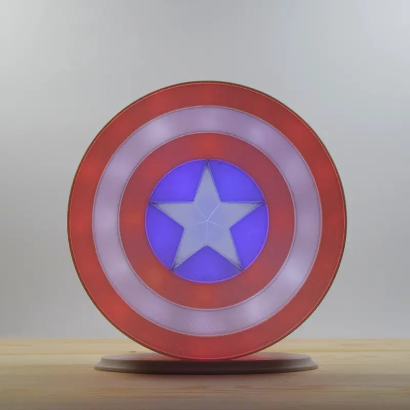 Luce da Notte Captain-America