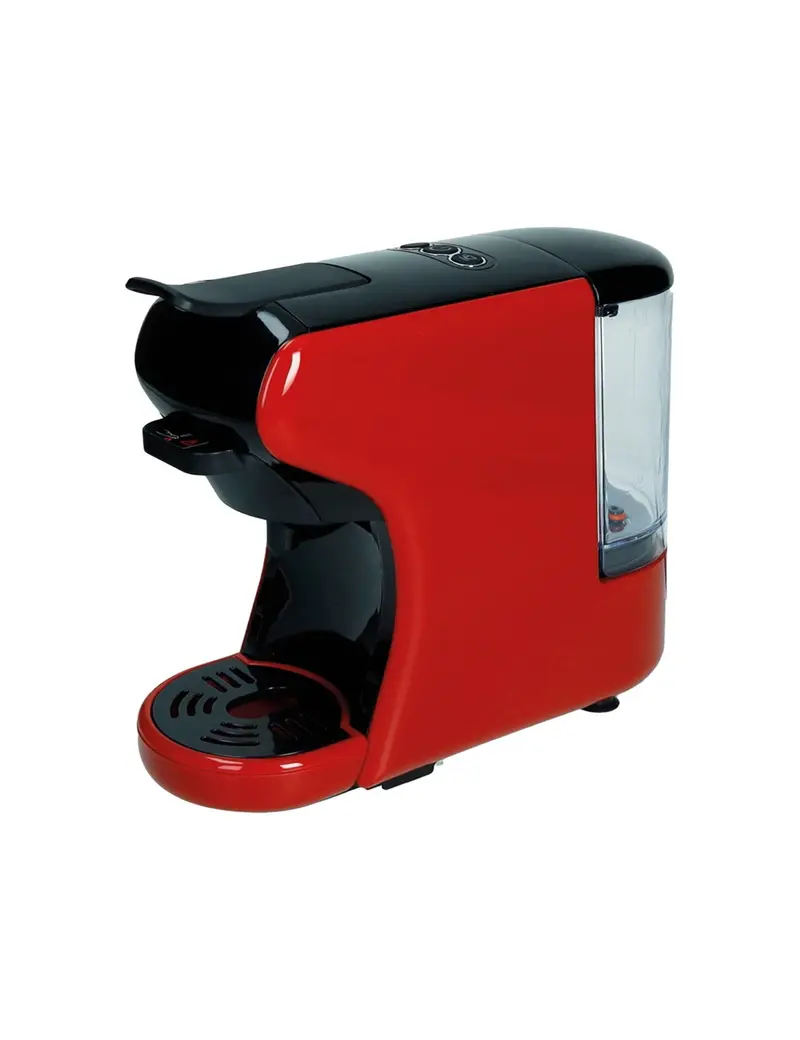 MACCHINA DA CAFFÈ ESPRESSO/CAPSULE ROSSO ABS/PP