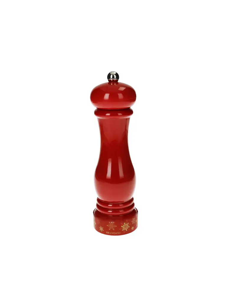 MACINAPEPE CHRISTMAS ROSSO ABS/CERAMICA