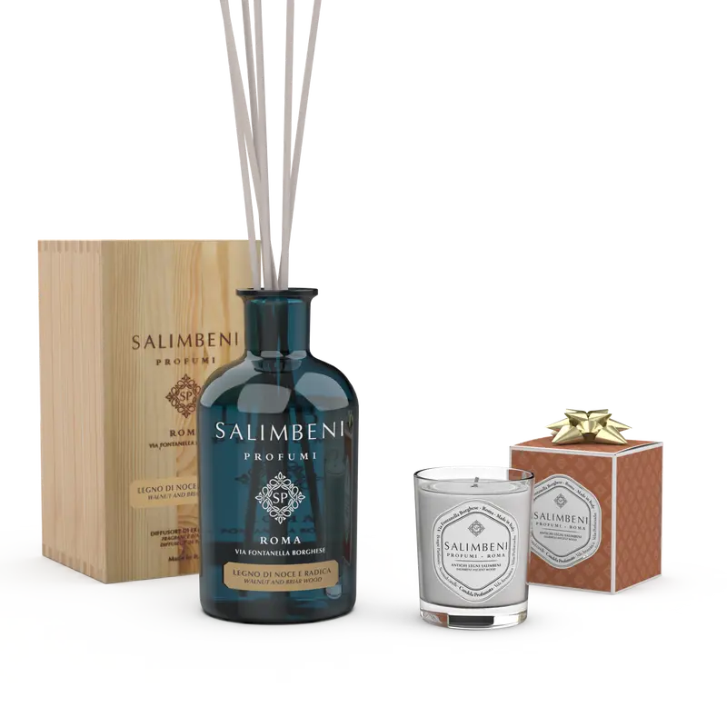 Madeira de Nogueira e Briar 1000ml + Vela Perfumada à escolha EM OFERTA