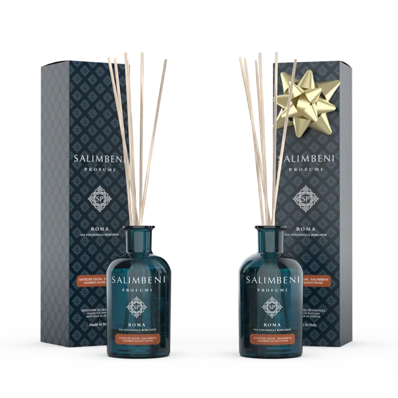 Madeiras Antigas Salimbeni 100 ml + Difusor em Stick 100 ml À SUA ESCOLHA