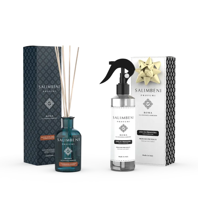 Madeiras Antigas Salimbeni 100 ml + Spray para Tecido de Linho em Primavera em OFERTA