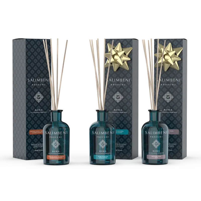 Madeiras Antigas Salimbeni 100ml + Flores em Riviera 100ml como TESTE GRATUITO  + Figueira de Elba 100ml como TESTE GRATUITO