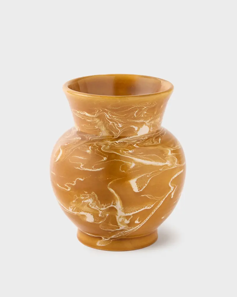 Marbled Vase, Terracotta