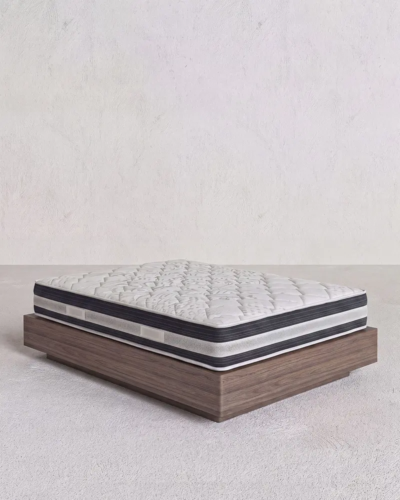 Materasso Soniva - Matrimoniale - Poliuretano espanso e memory foam - Antiacaro e antibatterico - Ortopedico- h21