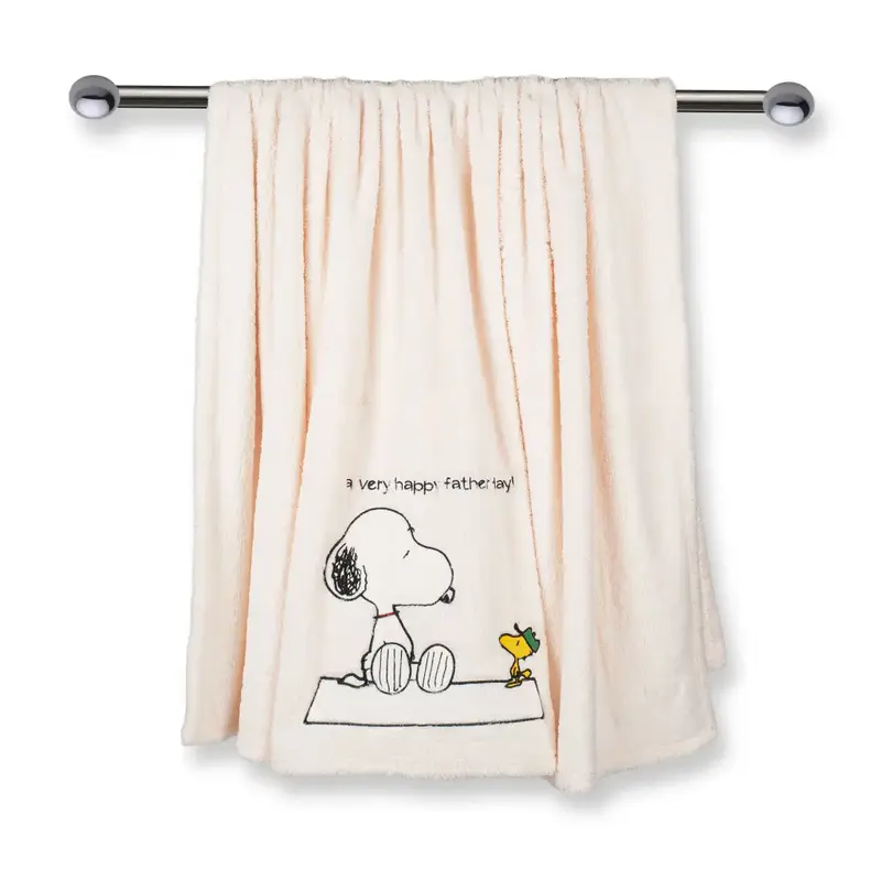 Maxi plaid 50x180 cm Peanuts in tessuto Bussy | MaryPlaid