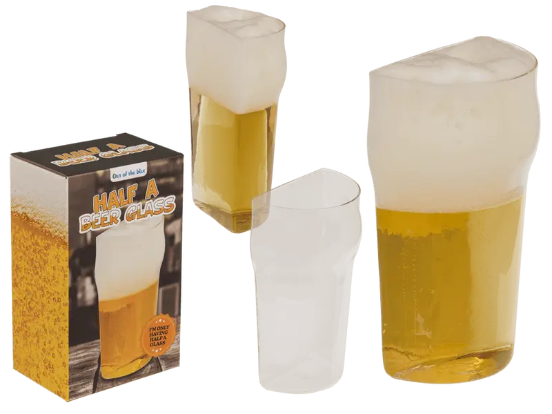 Mezzo Bicchiere Da Birra, 365 Ml In Confezione Regalo