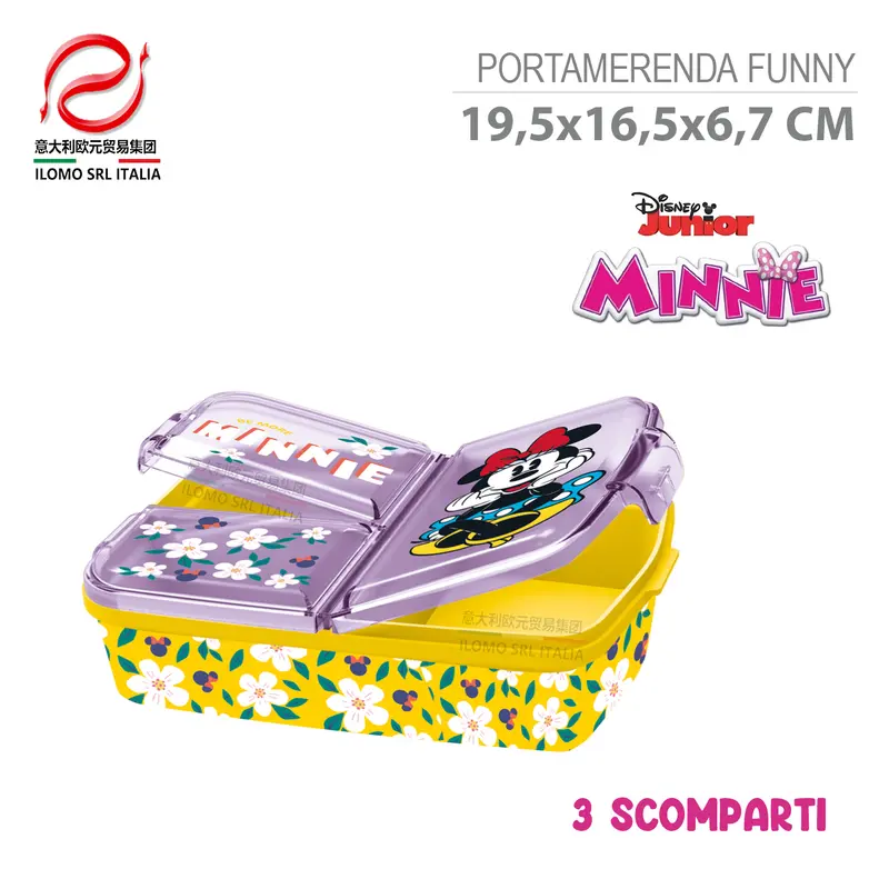 MINNIE SUNSHINE FUNNY PORTAMERENDA MULTISCOMPARTO