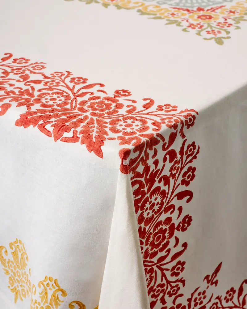 Mirandola Linen Tablecloth Multicolor