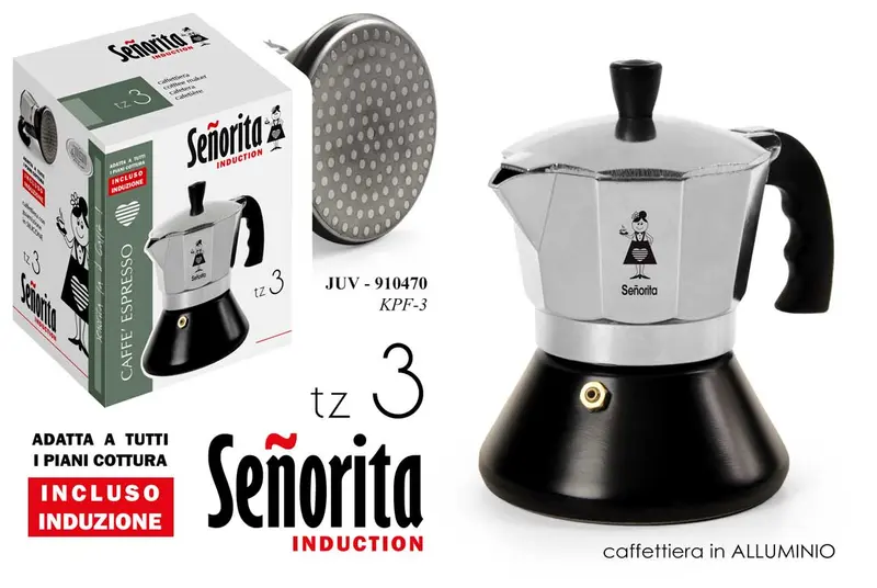 MOKA INDUZIONE 3 TAZZE 150ML KPF-3