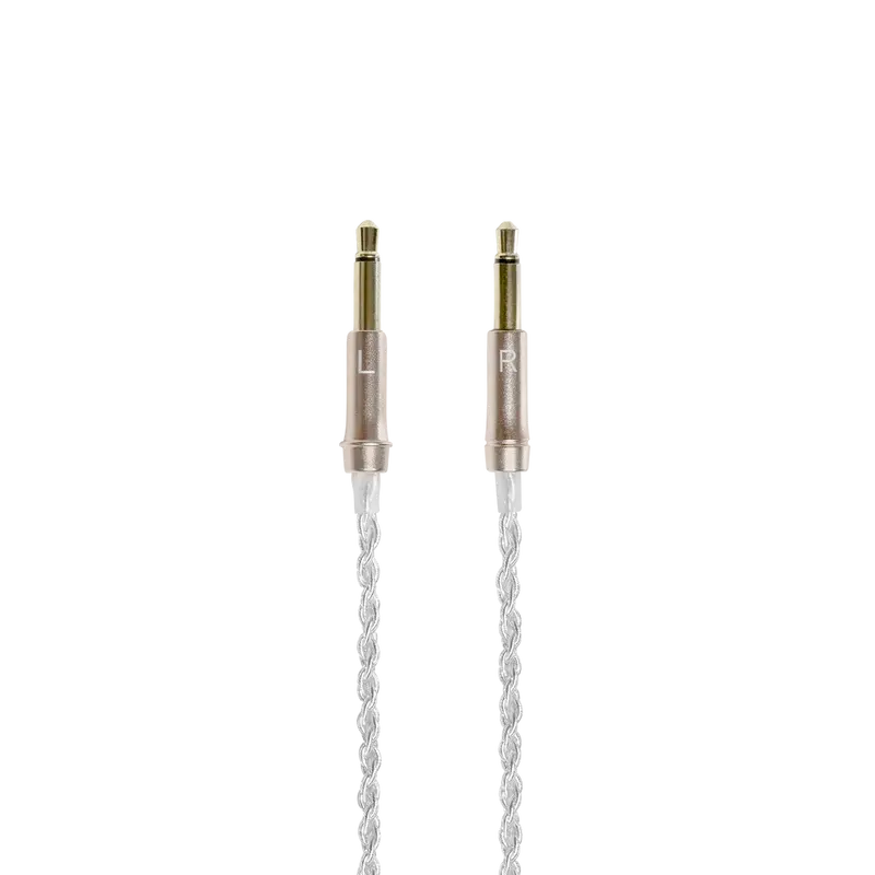 MONO 3.5 MM SILVER-PLATED UPGRADE CABLE - PRONTA CONSEGNA