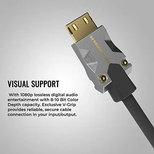 Monster M-SERIES M1000 - Cavo HDMI 2.0 4K 60Hz, 22.5 Gbps - PRONTA CONSEGNA