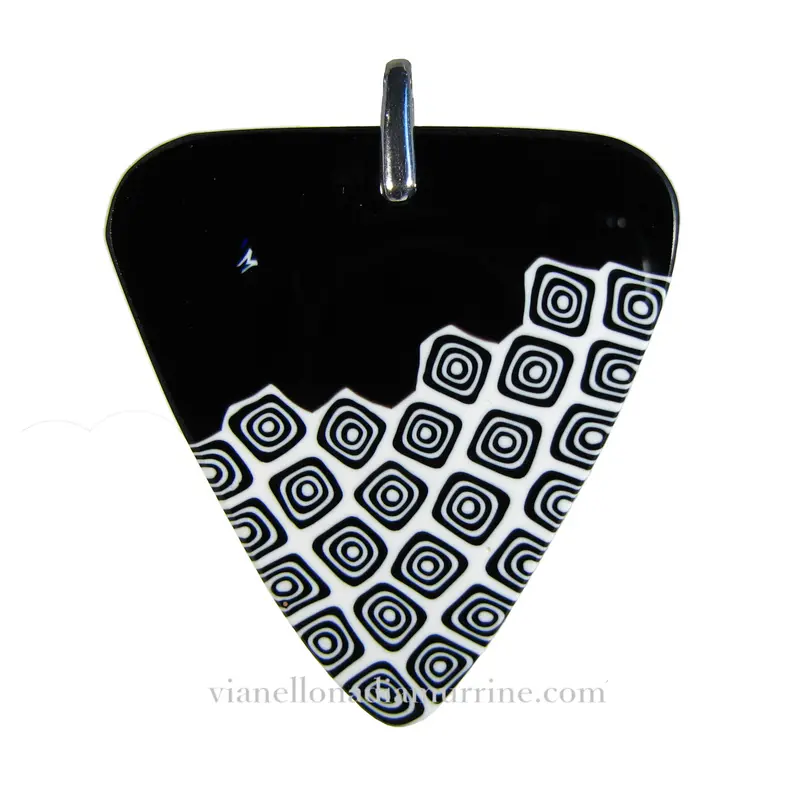 Murrina Classic Murano glass triangular pendant