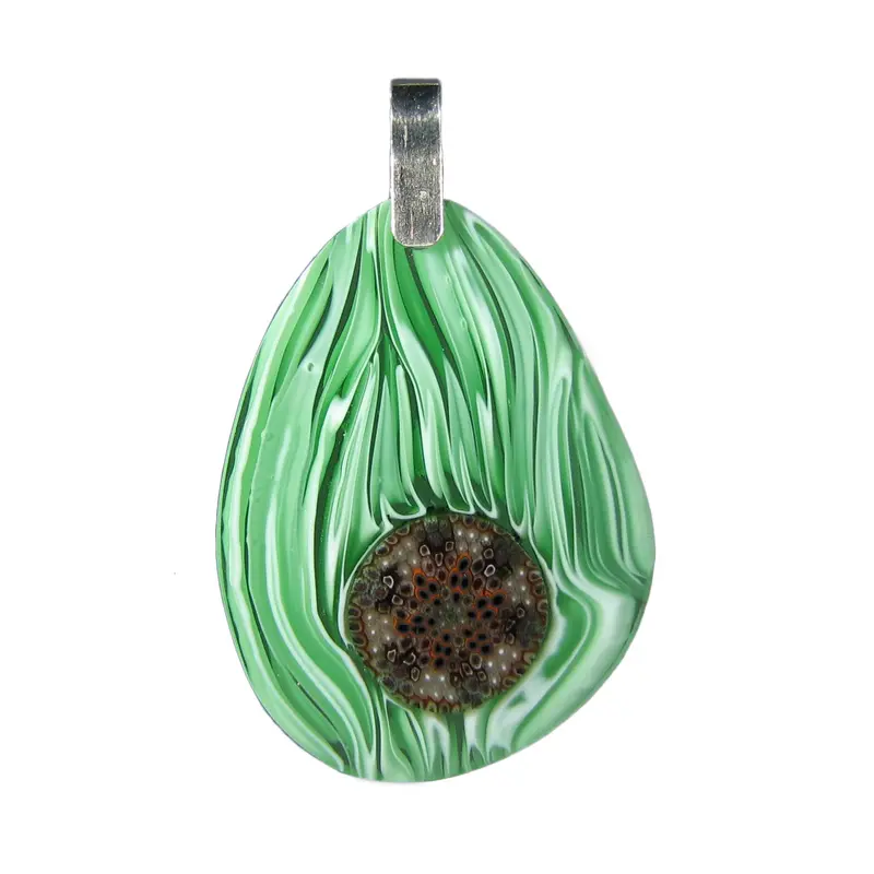 Murrina Goccia Antica drop-shaped Murano glass pendant