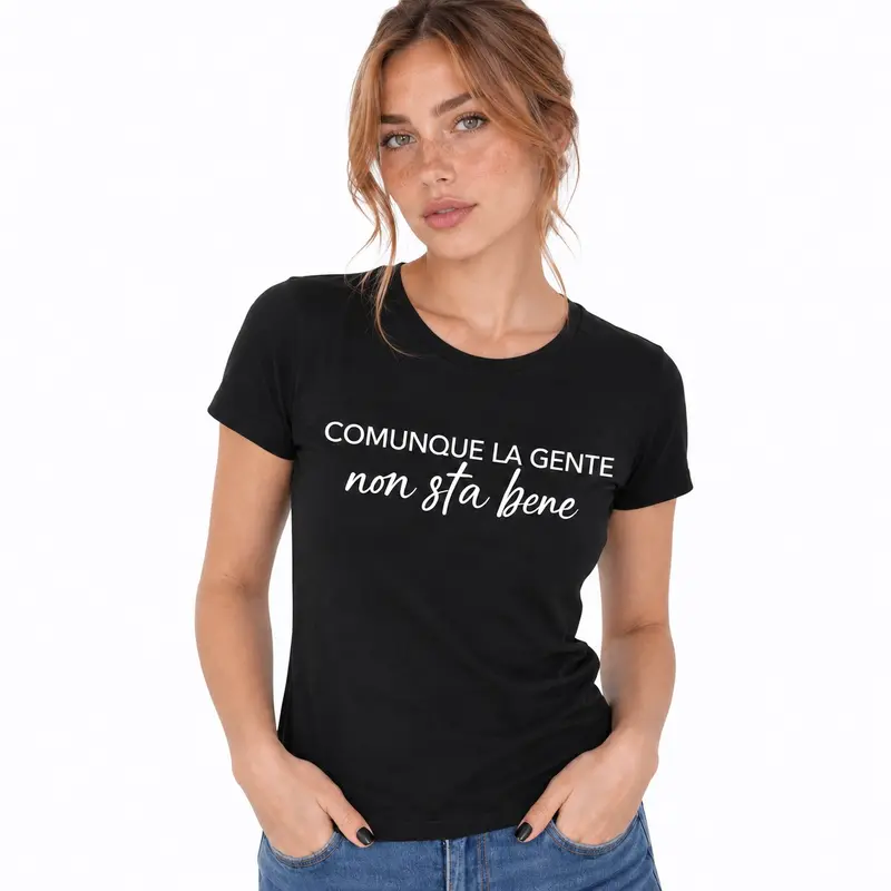 My T-shirt La gente non sta bene