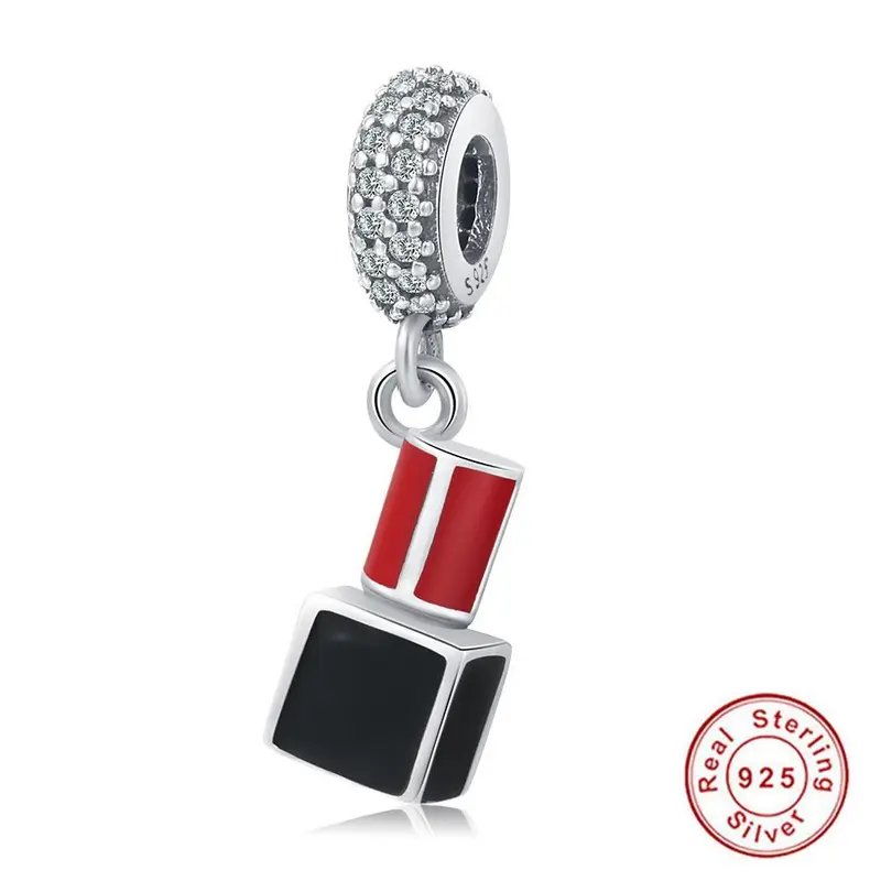 "NailCharm" - charm boccetta di smalto in argento - IN ESCLUSIVA