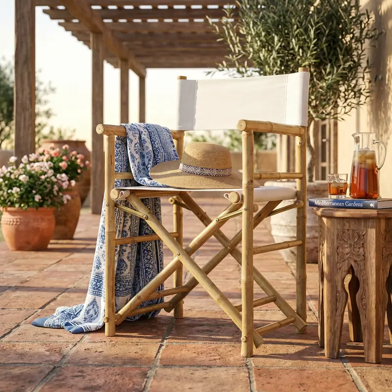 Naxos - sedia regista in legno