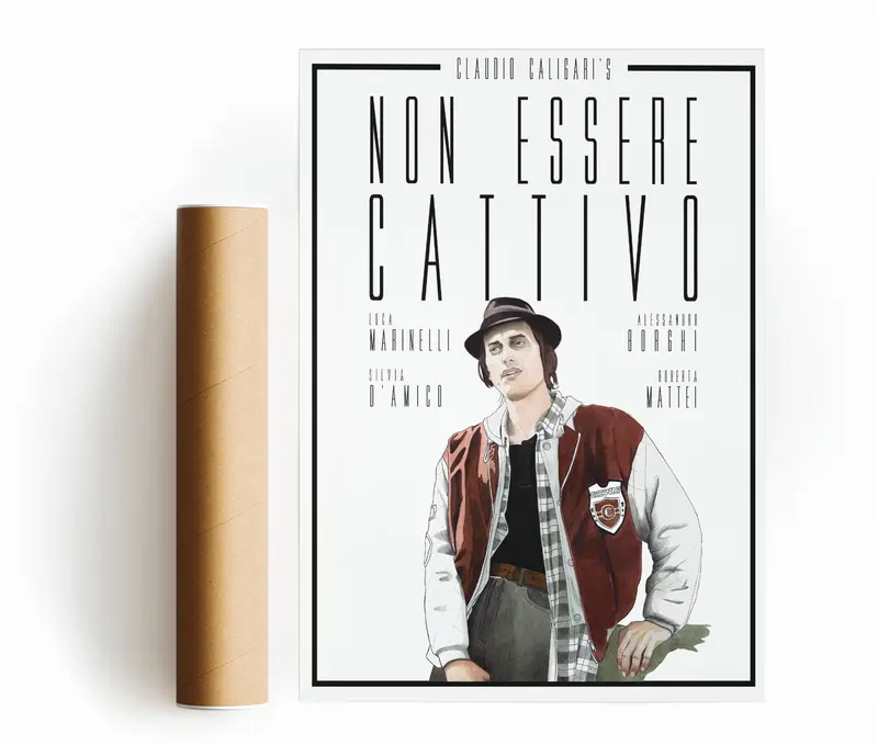 NON ESSERE CATTIVO CESARE STAMPA D'ARTE