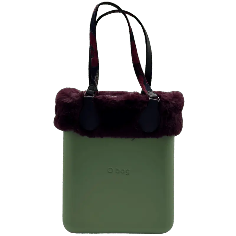 O Bag Borsa Donna a Mano Shopping Verde