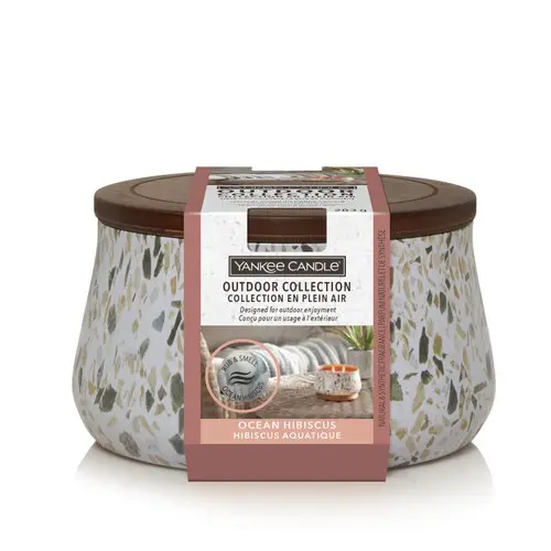 OCEAN HIBISCUS Yankee Candle Candela da Esterno