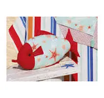OCEANO AQUA/RED CUSCINO BRANDANI