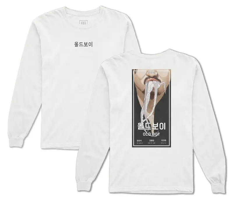 OLD BOY SCRIPT LONG SLEEVES