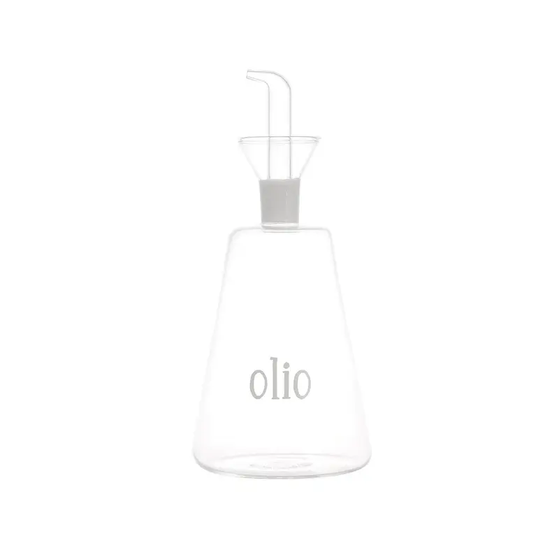 Oliera conica vetro borosilicato